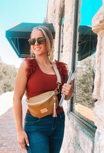 Load image into Gallery viewer, LIVE BOX- Sidekick Bag Smooth Cognac